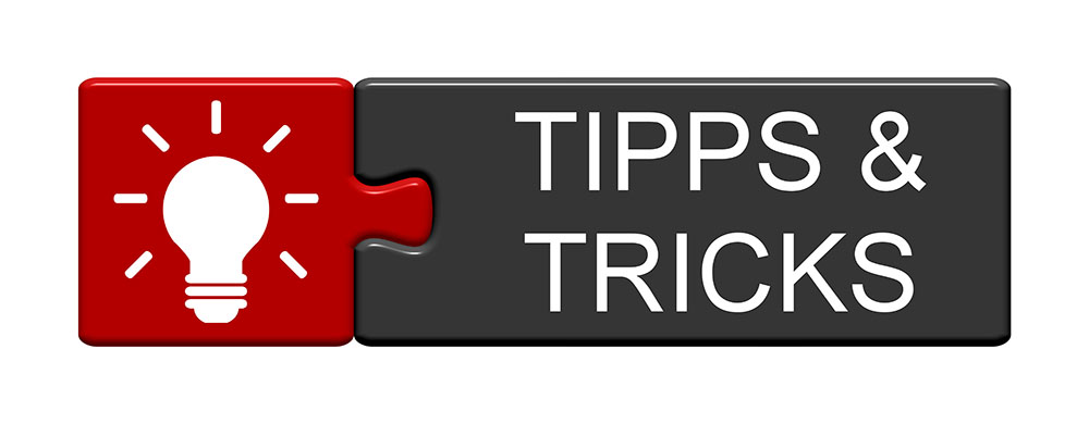 Tipps und Tricks im Material Handling Tipps und Tricks im Material Handling
