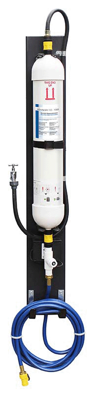 Entsalzungsanlage AQUApoint 1.0-1000 Liter für Batteriewasser zur Wandmontage
