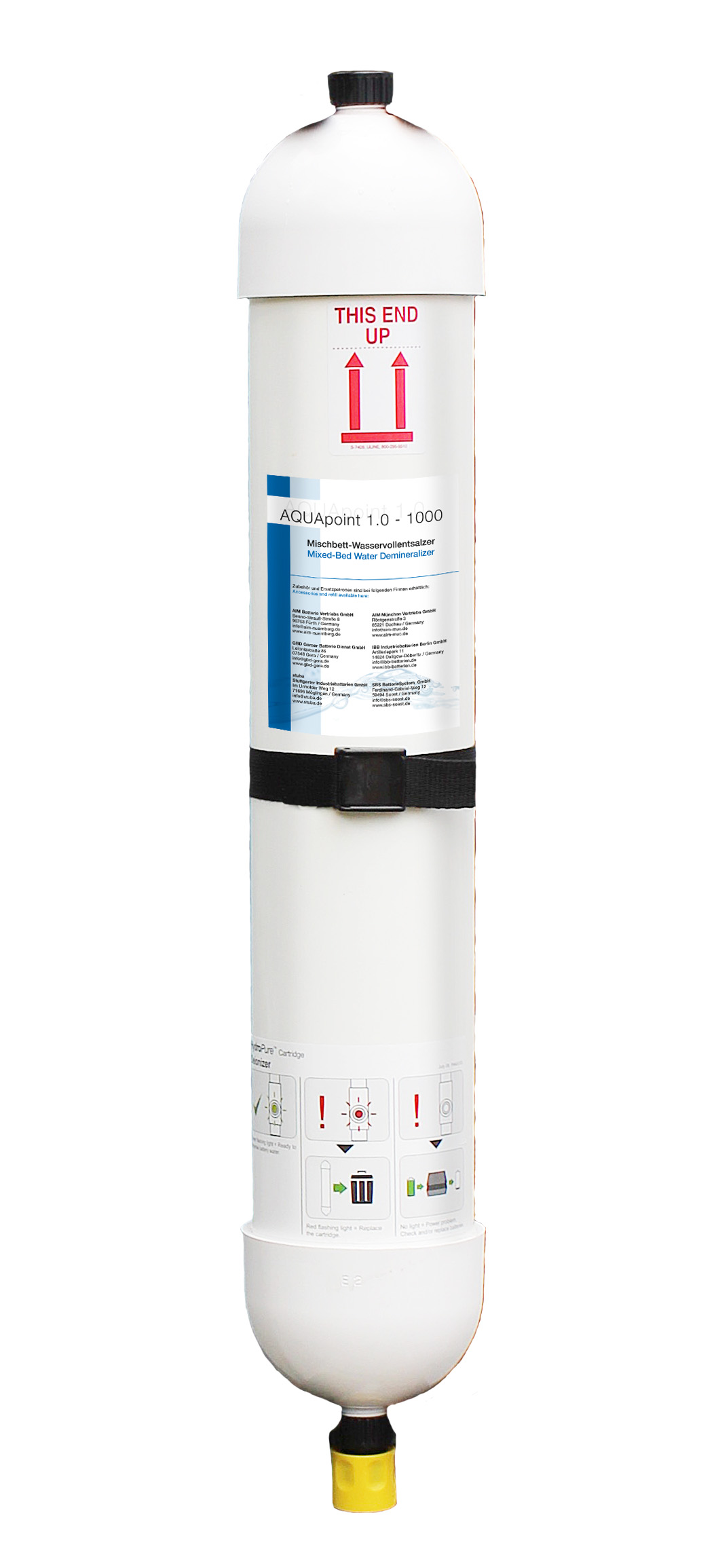 Ersatzpatrone für AQUApoint 1.0 - 1000 Liter Ersatzpatrone für AQUApoint 1.0 - 1000 Liter