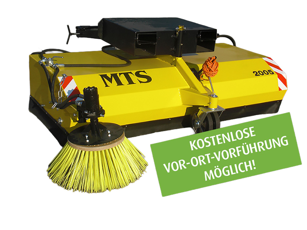 Anbau-Kehrmaschine mit Eigenantrieb Typ 2005 Anbau-Kehrmaschine mit Eigenantrieb Typ 2005