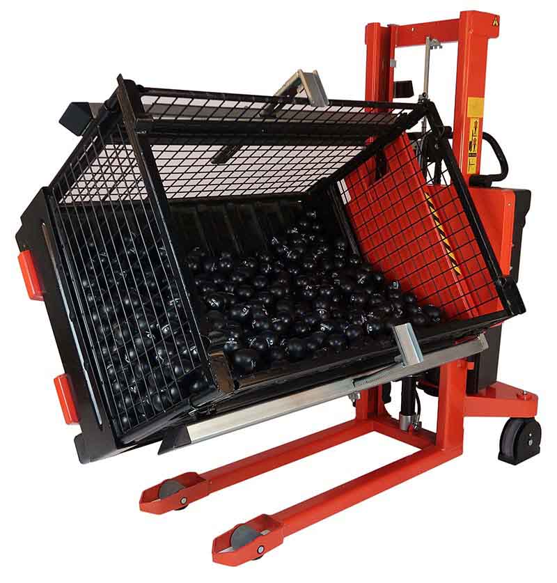 Logitrans Rotator semi-elektrisch mit einstellbaren Boxhaltern ELFRA 1001 Logitrans Rotator semi-elektrisch mit einstellbaren Boxhaltern ELFRA 1001