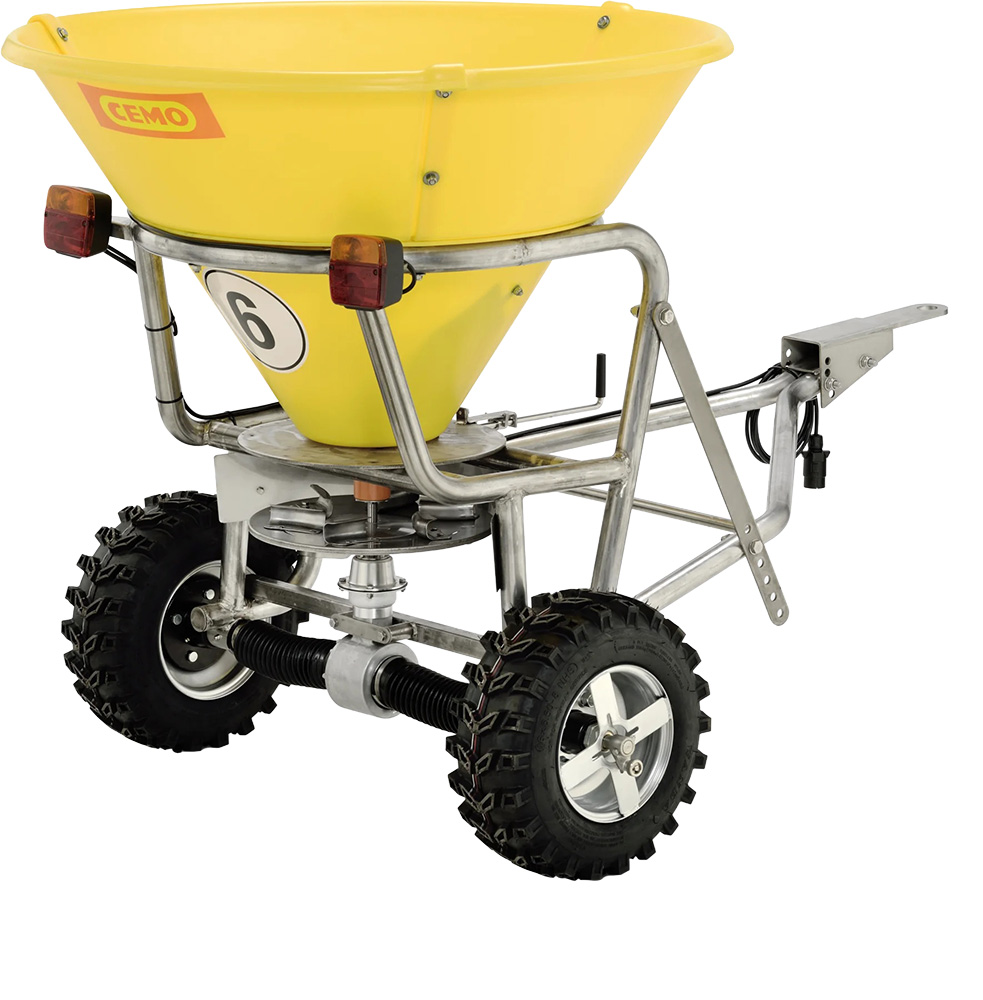 Streuwagen SW 200 mit Edelstahlgestell – 200 Liter Streuwagen SW 200 mit Edelstahlgestell – 200 Liter