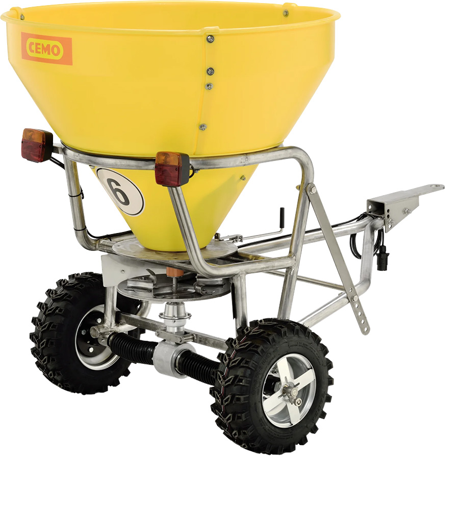 Streuwagen SW 300 mit Edelstahlgestell – 300 Liter