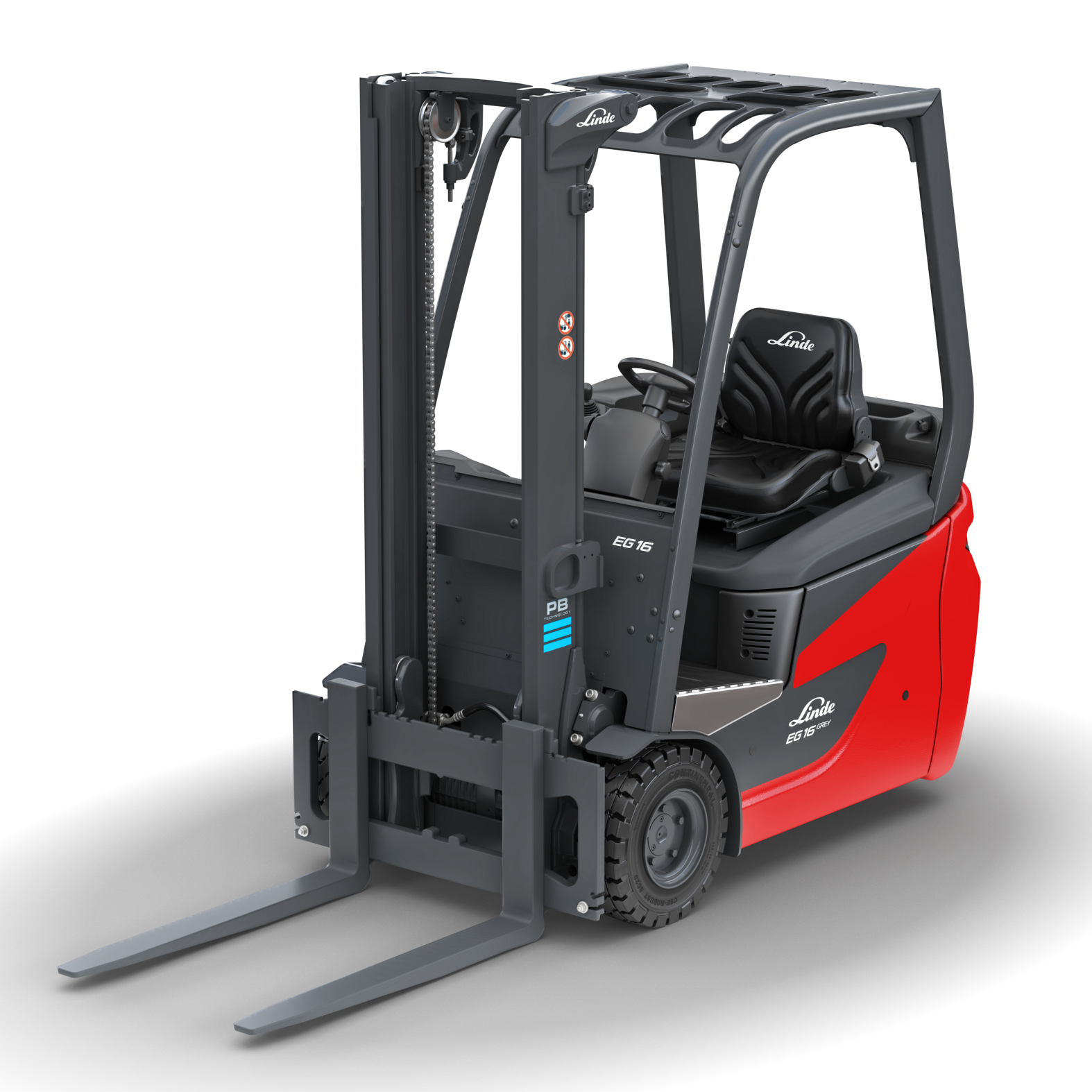 Linde Material Handling EG 16 Elektrostapler - Tragfähigkeit 1600 kg - Lithium-Ionen-Batterie Linde Material Handling EG 16 Elektrostapler - Tragfähigkeit 1600 kg - Lithium-Ionen-Batterie
