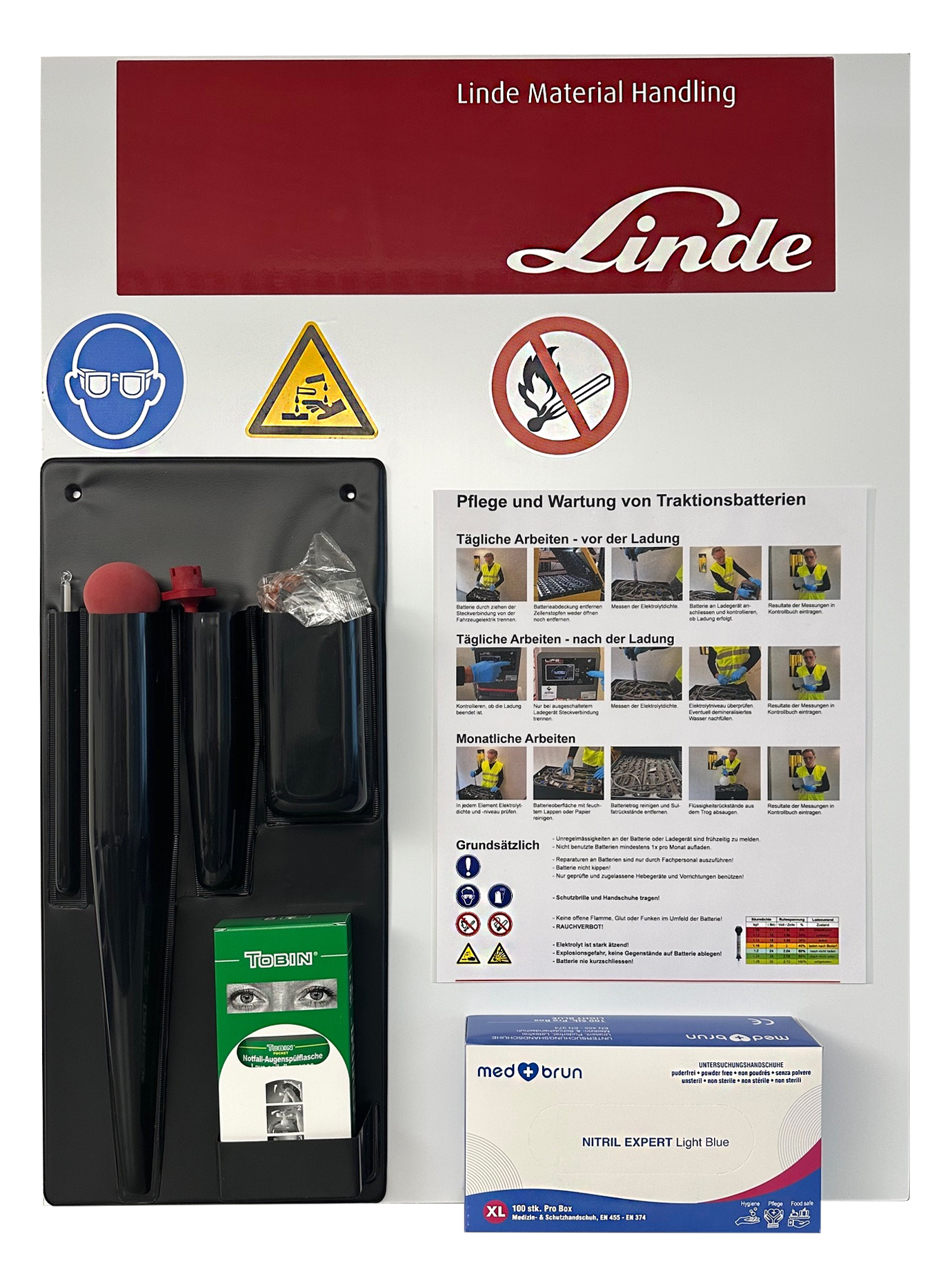 Linde Batterie-Serviceboard