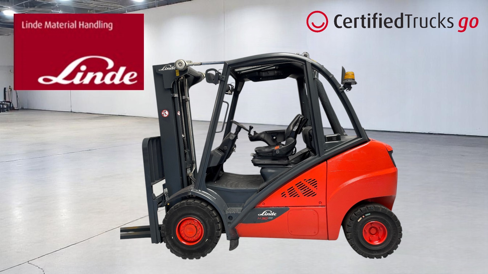 Certified Linde GO H30D - 2013 - 5645 hrs