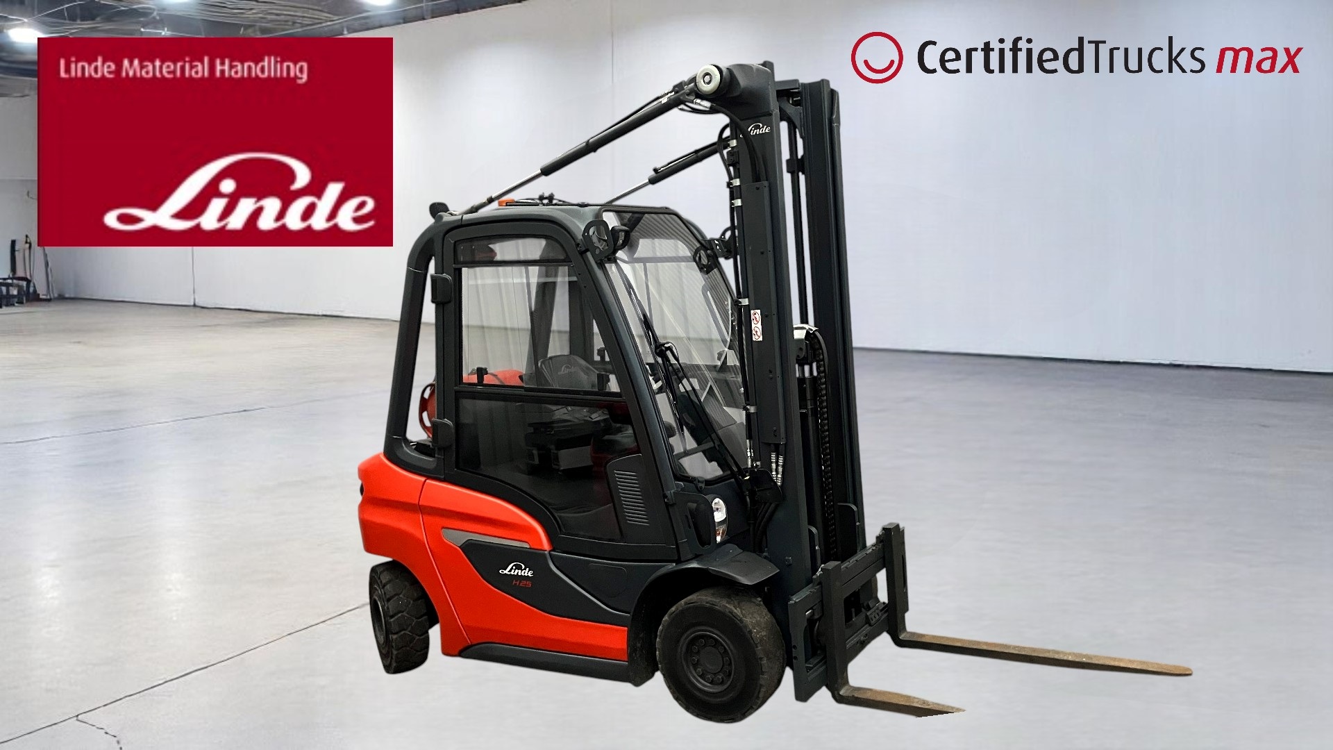 Linde Certified Used MAX Forklift H25T - 2020 - 3378 hrs use