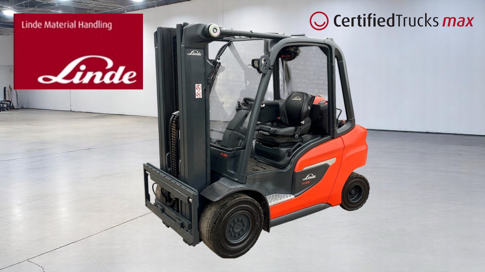 Linde Certified Used MAX Forklift E16 EVO - 2022 - 3055 hrs use