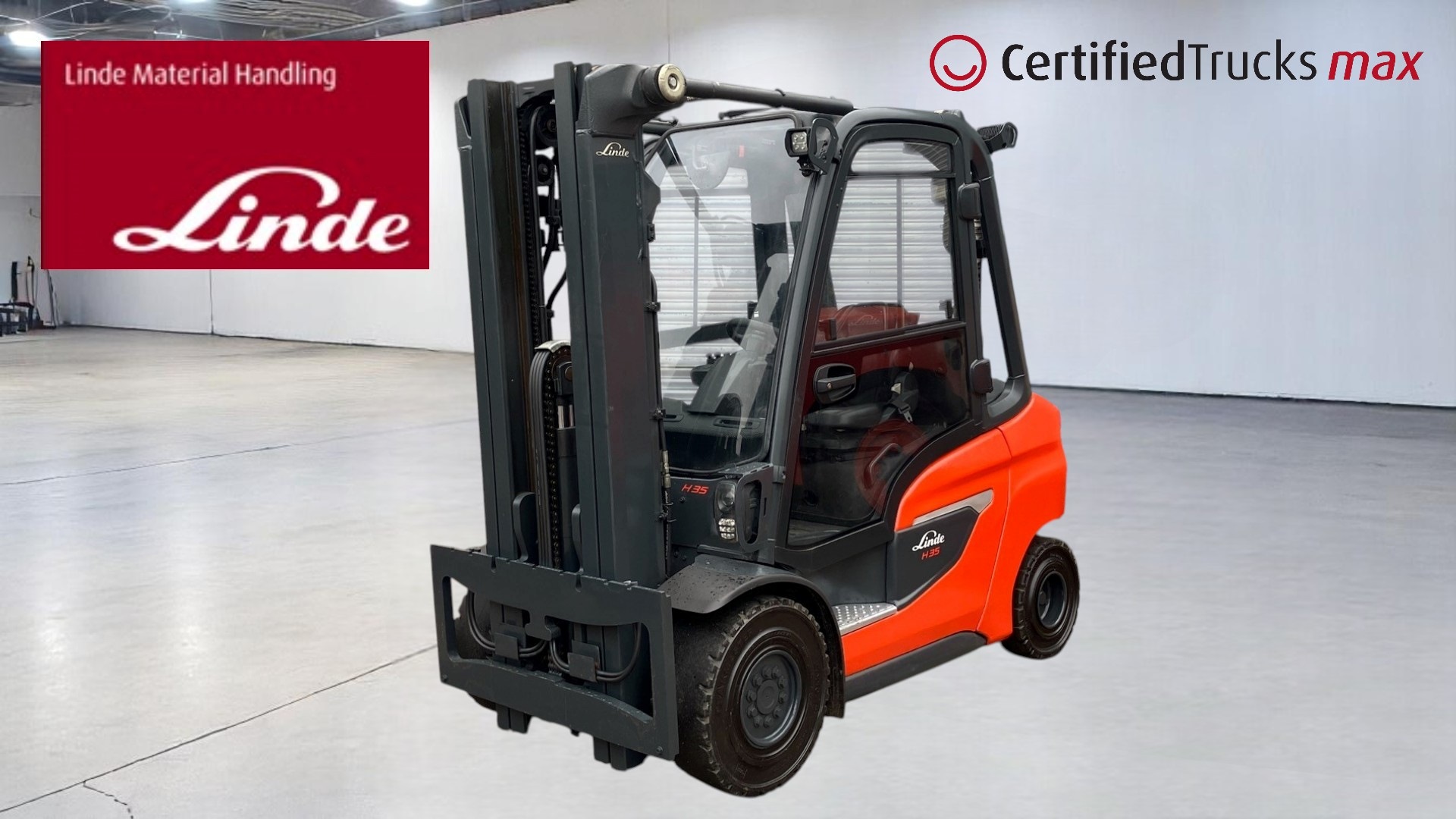 Linde Certified Used MAX Forklift H35D - 2020 - 9382 hrs use