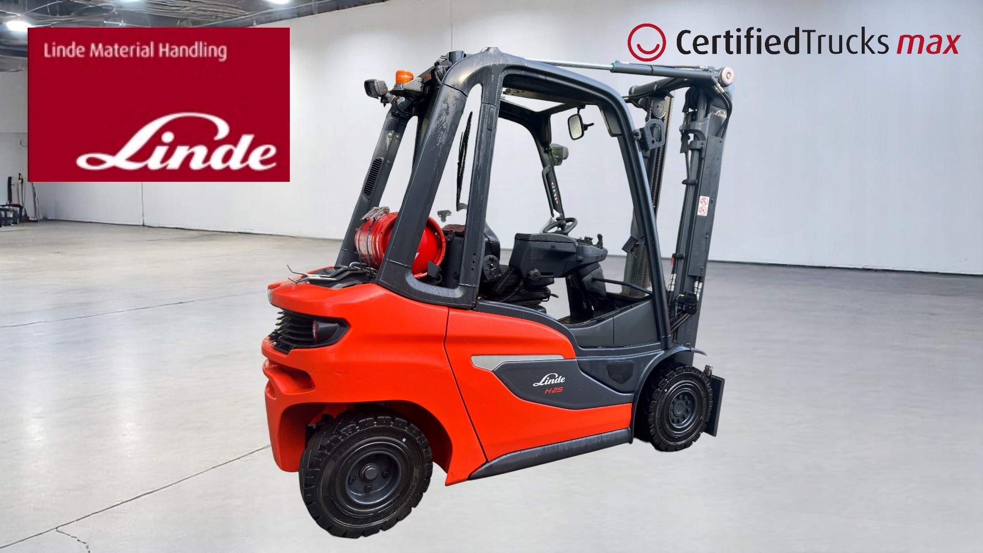 Linde Certified Used MAX Forklift H25T - Year 2021 - 674 hrs use