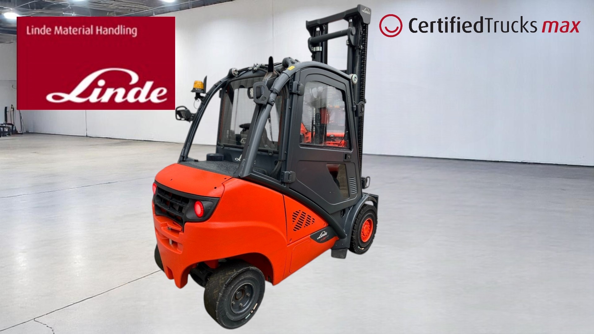 Linde Certified Used MAX Forklift H30D - 2019 - 6791 hrs use