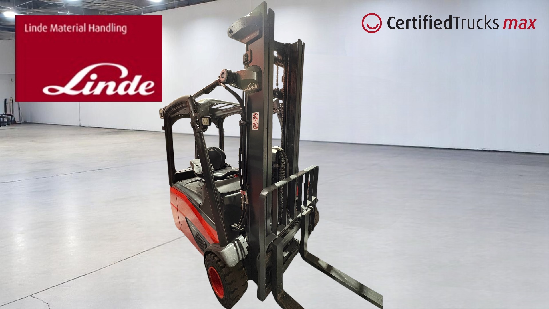Linde Certified Used MAX E18 EVO - Year 2023 - 460 hrs