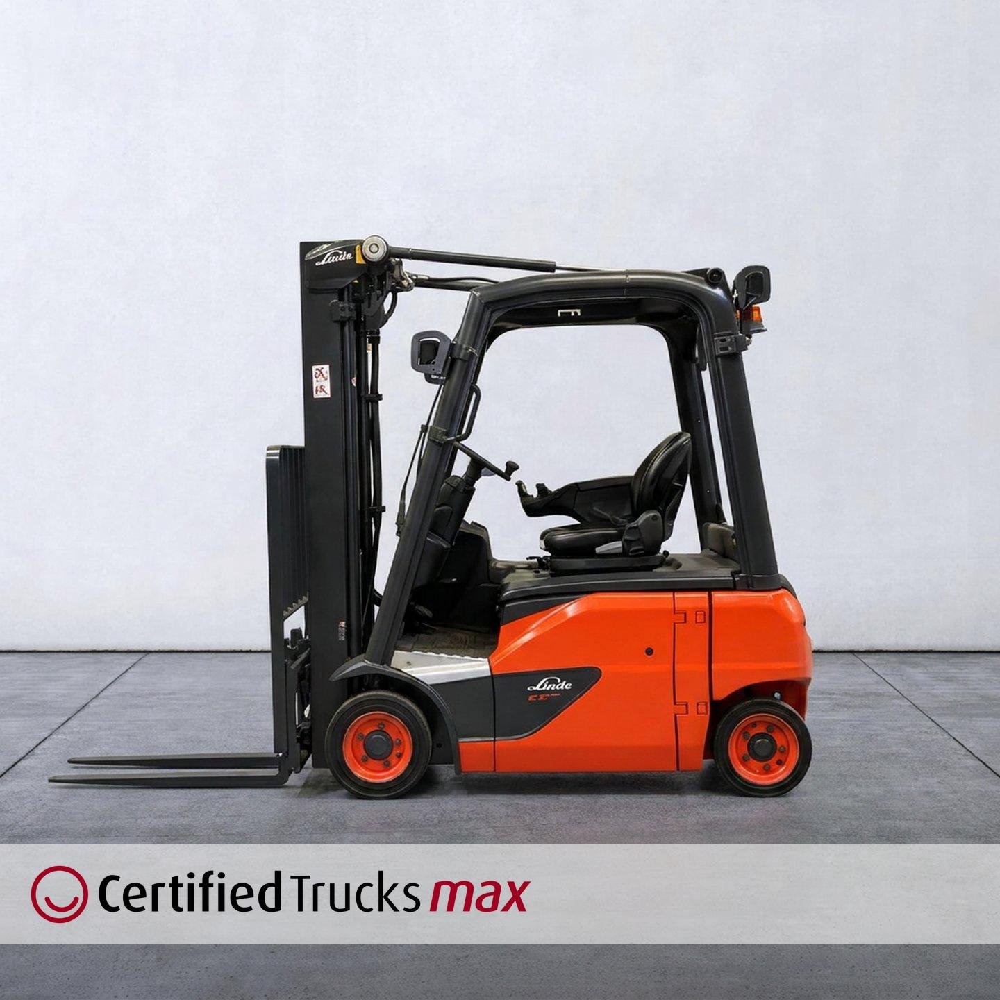 Linde Certified Used MAX Forklift E16P EVO - 2019 - 3951 hrs