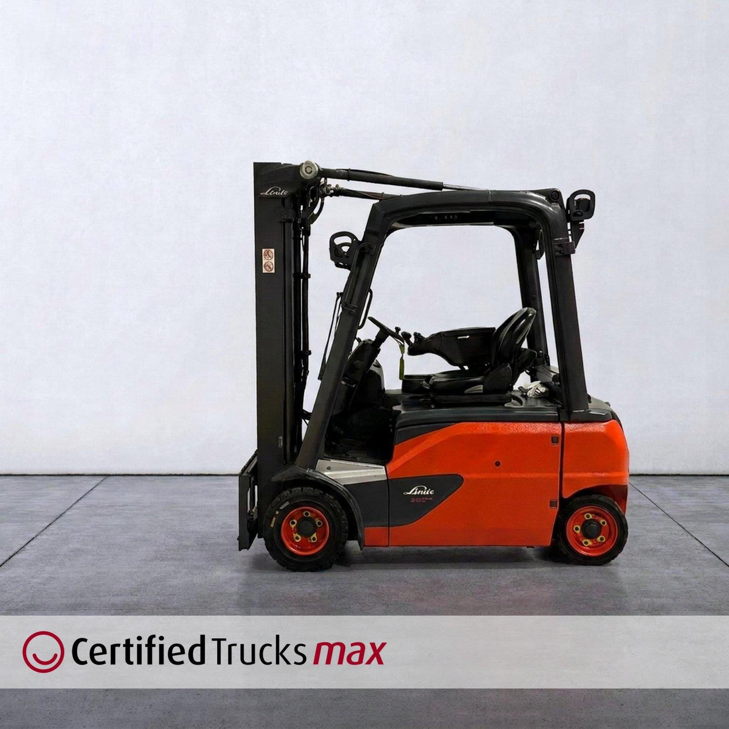 Linde Certified Used MAX Forklift E20PL - 2021 - 2490 hrs