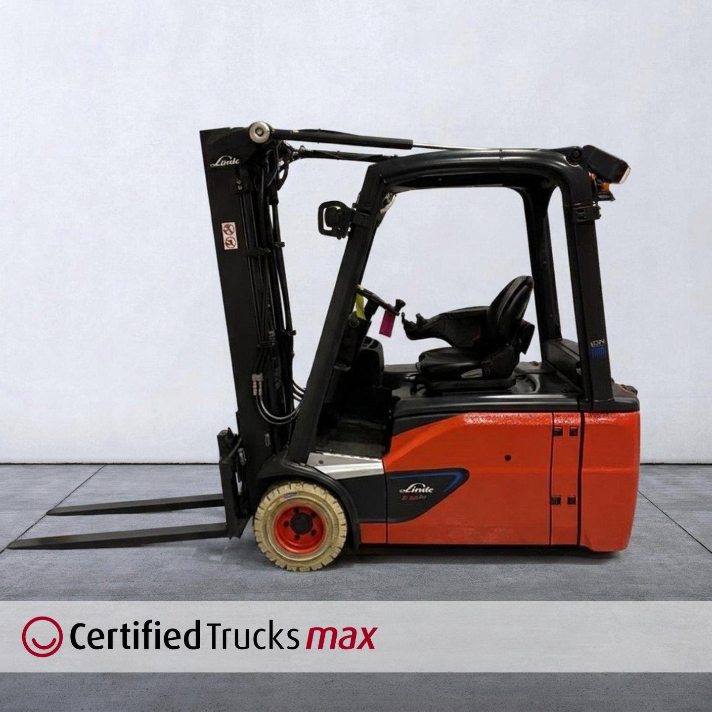 Linde Certified Used MAX Forklift E18L - 2021 - 2760 hrs
