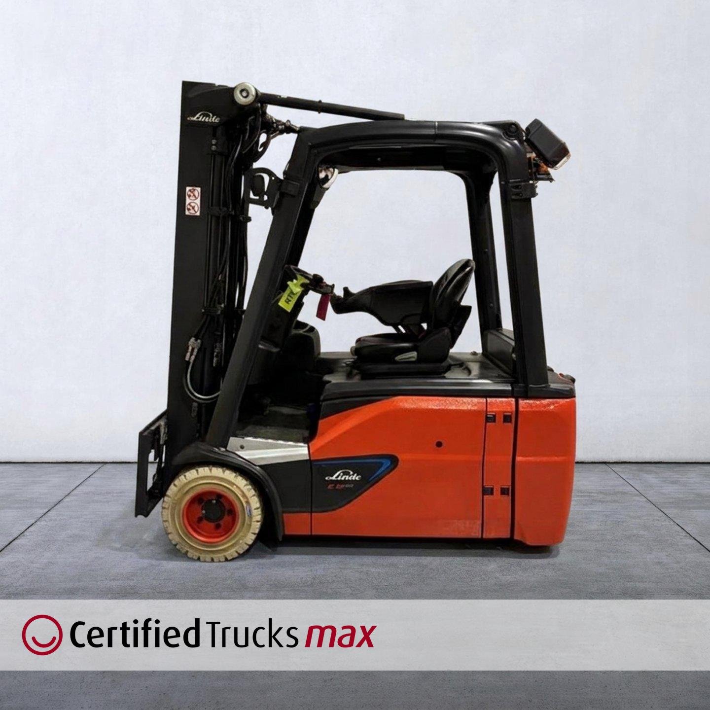 Linde Certified Used MAX Forklift E18L - 2021 - 3661 hrs