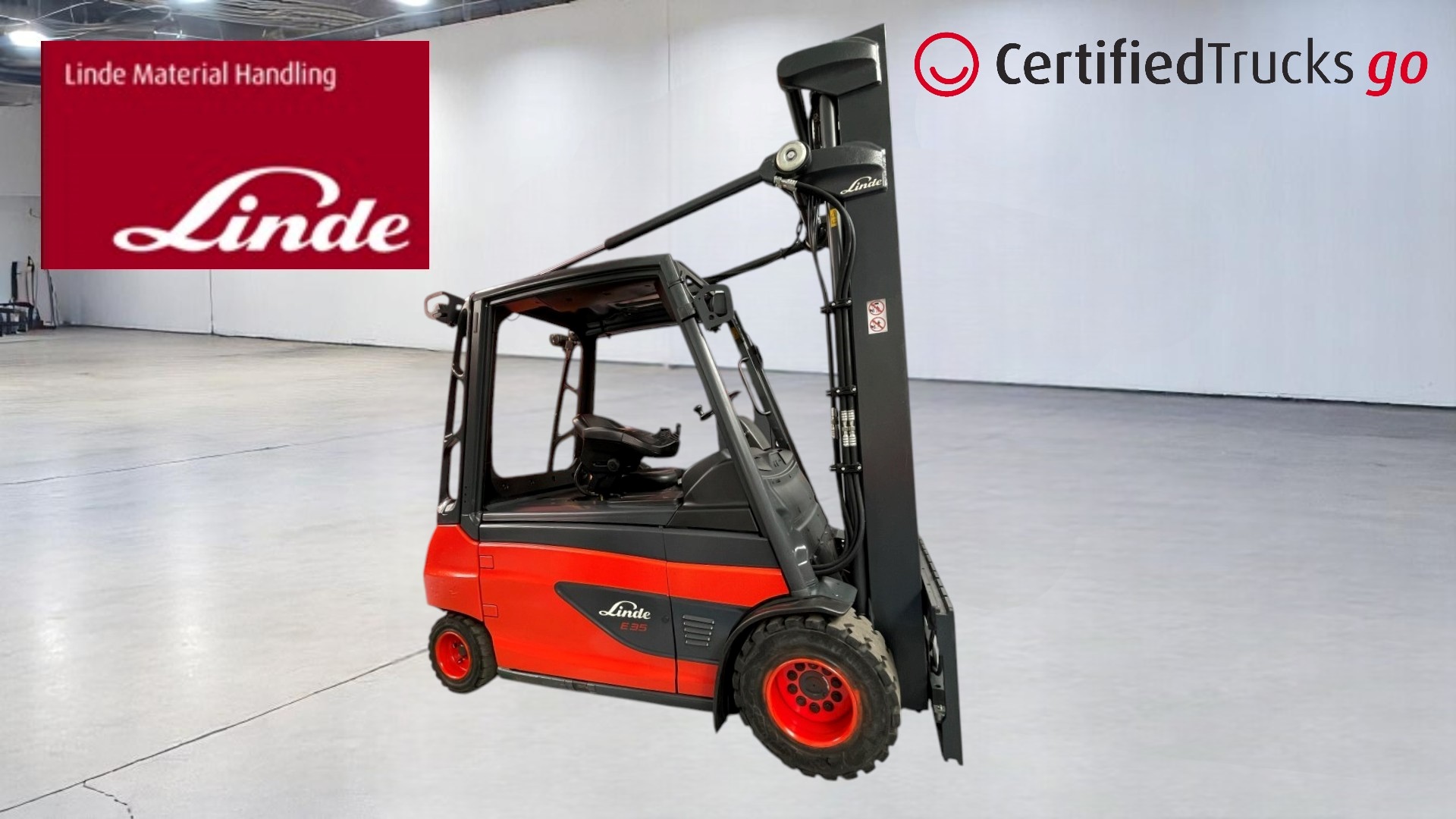 Linde Certified Used GO Forklift E35 - 2018 - 2691 hrs