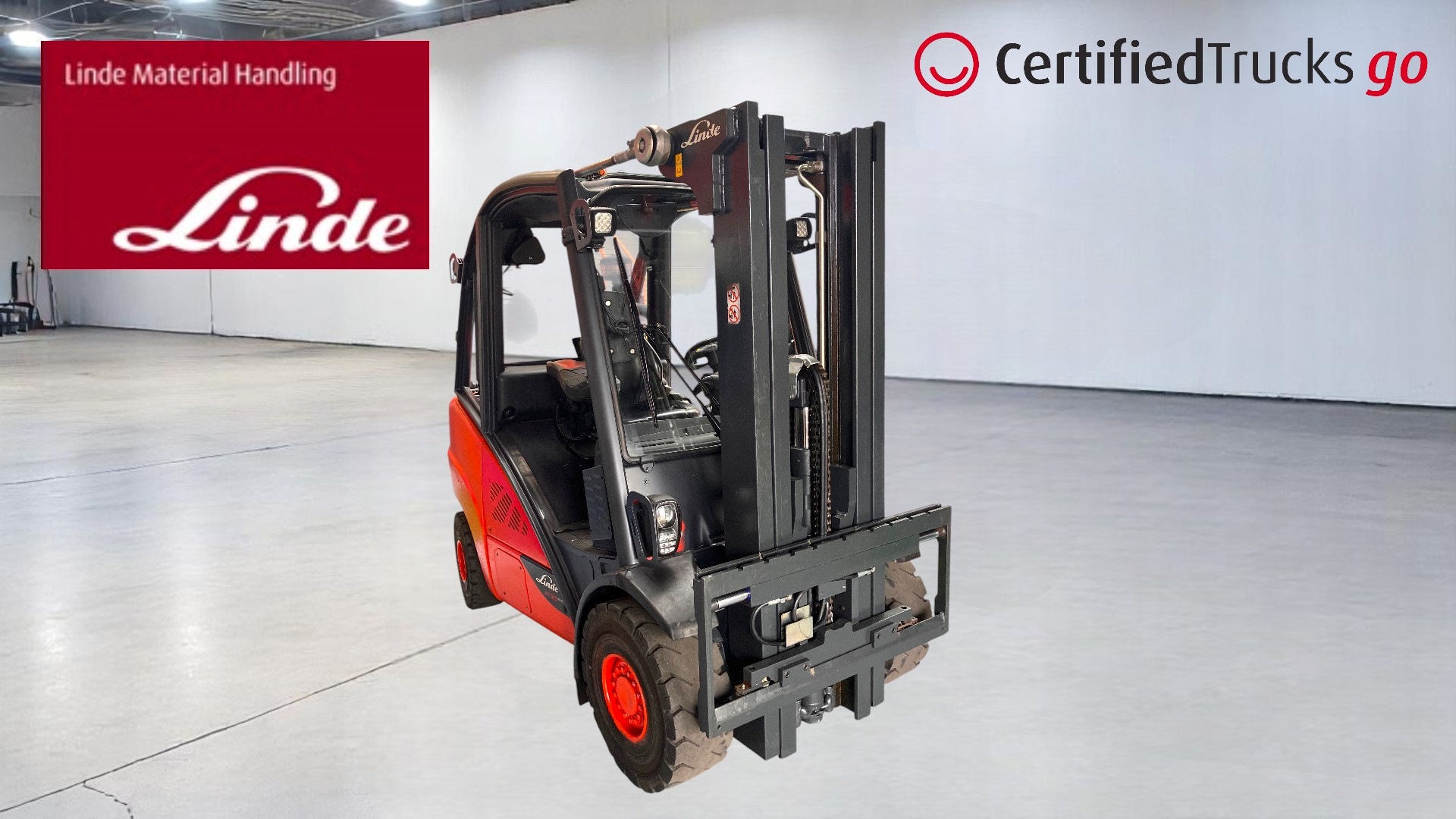 Linde Certified Used GO Forklift H30T - 2019 - 7087 hrs