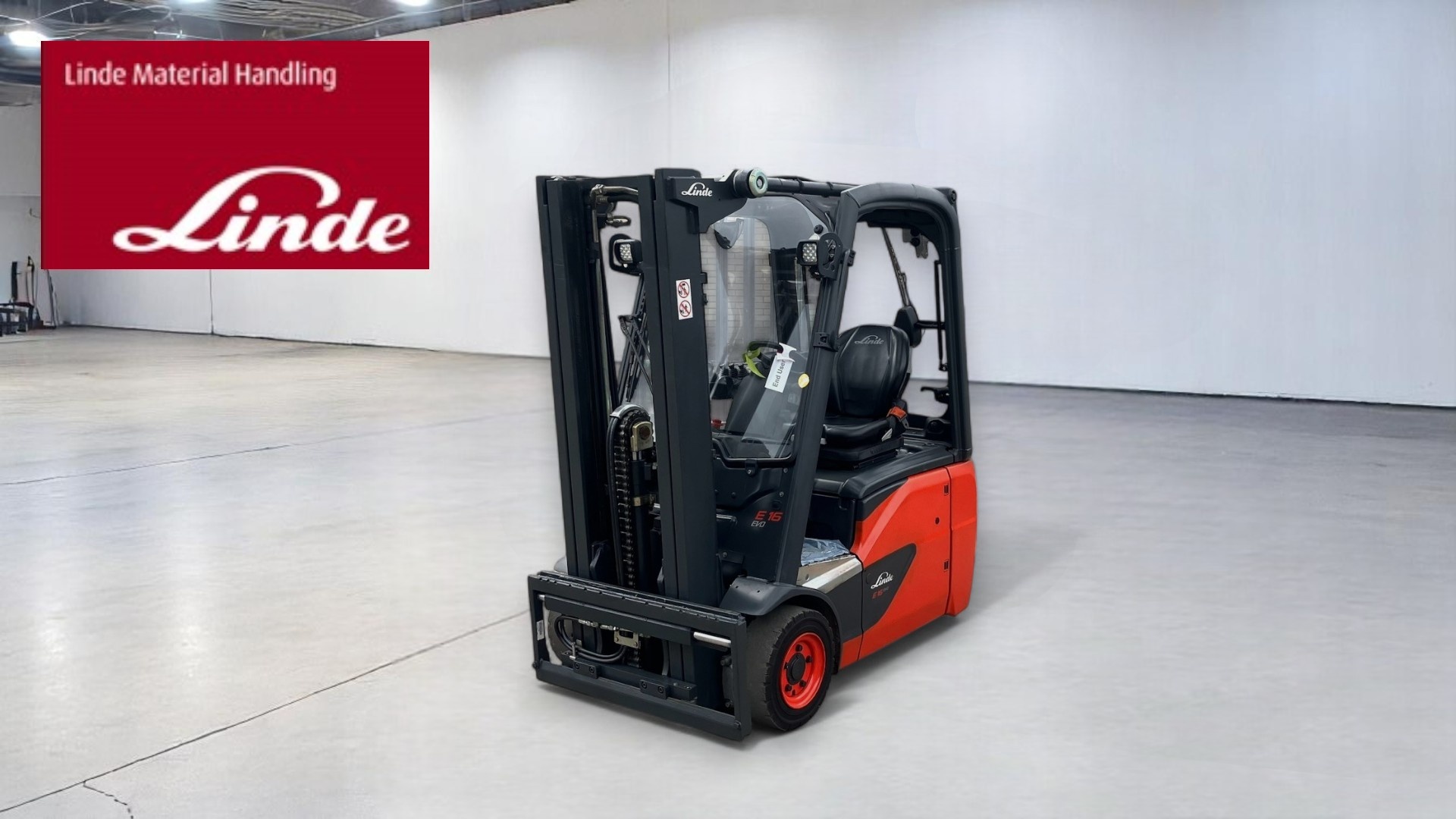Used Linde E 16 C EVO - Year 2019 - 836 hrs use