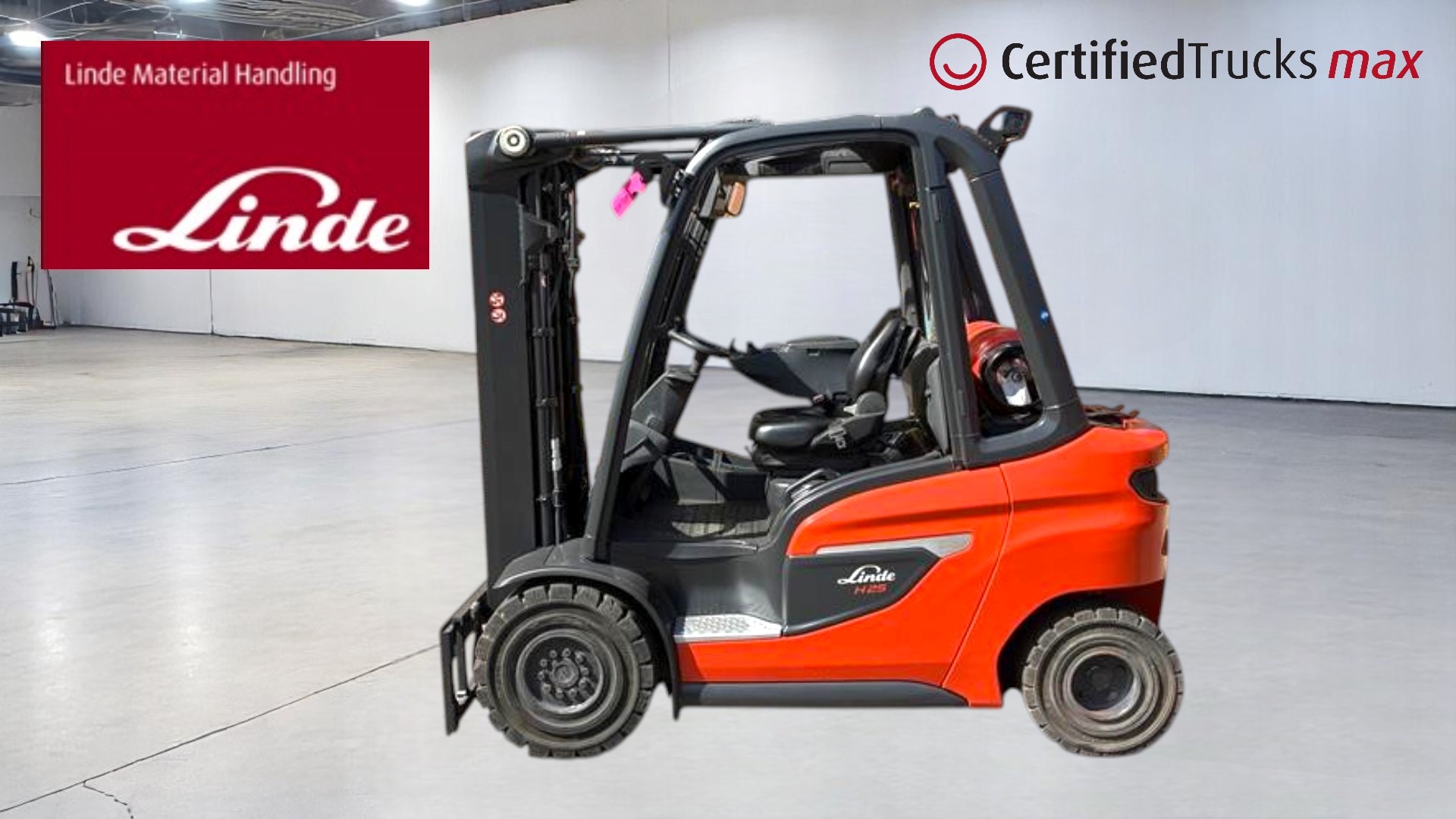 Linde Certified Used MAX Forklift H25T - 2020 - 2117 hrs