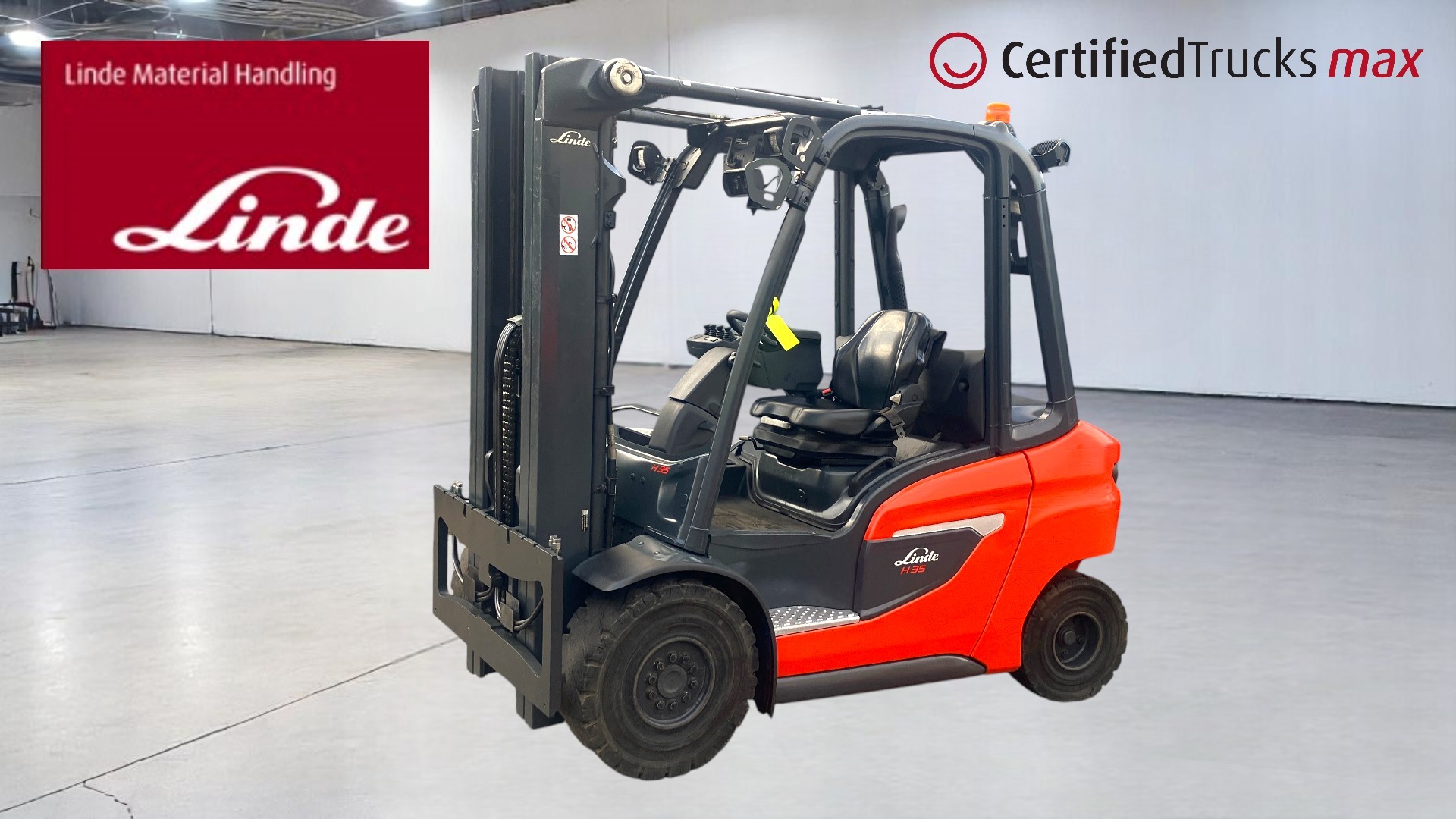 Linde Certified Used MAX Forklift H35D - 2020 - 4181 hrs