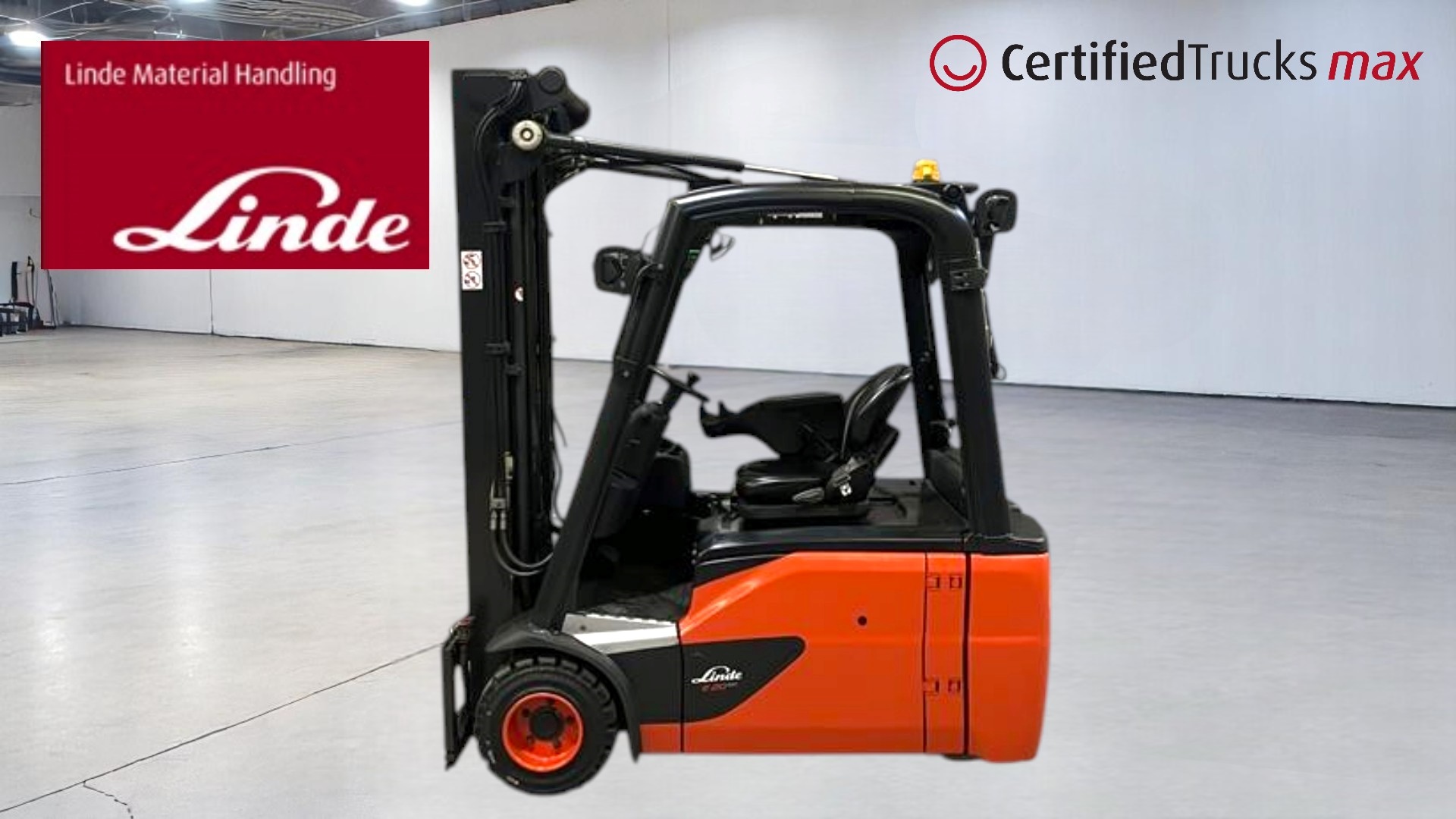 Linde Certified Used MAX Forklift E20L EVO - 2017 - 4788 hrs