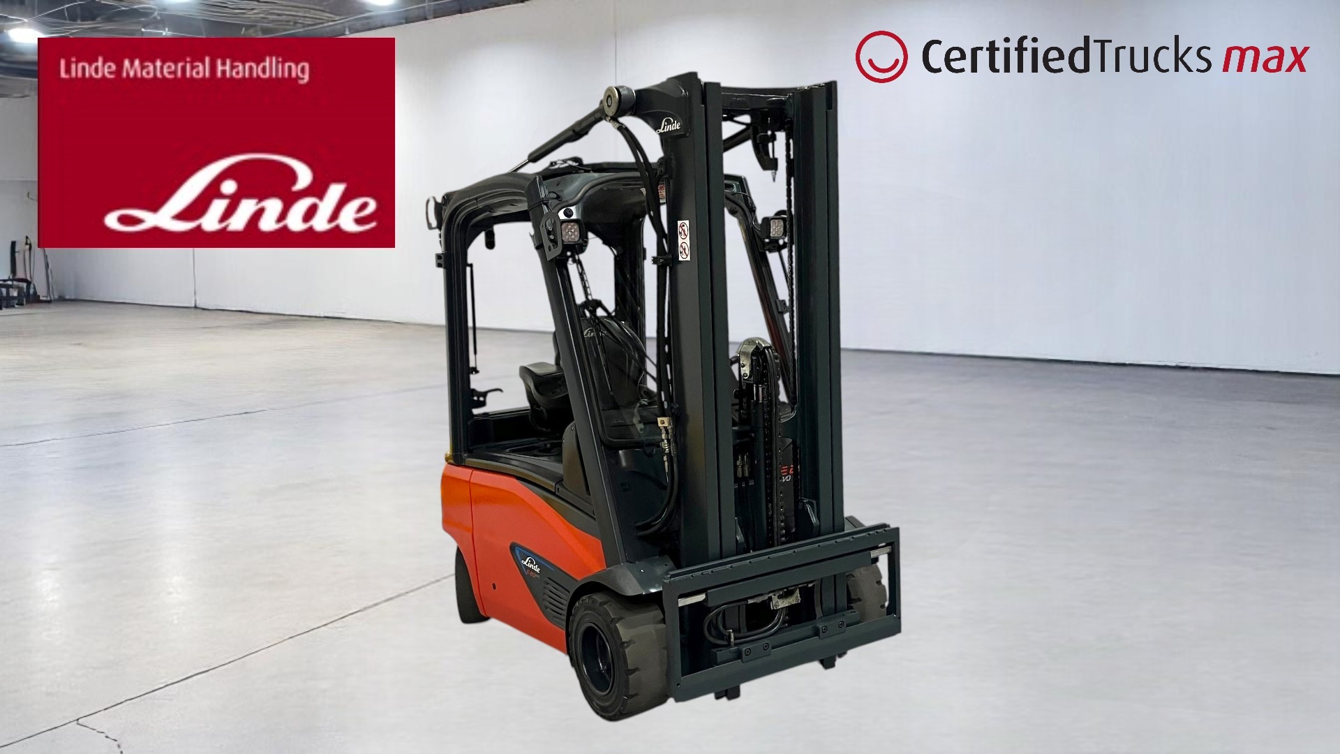 Linde Certified Used MAX Forklift E20PL - 2020 - 6134 hrs