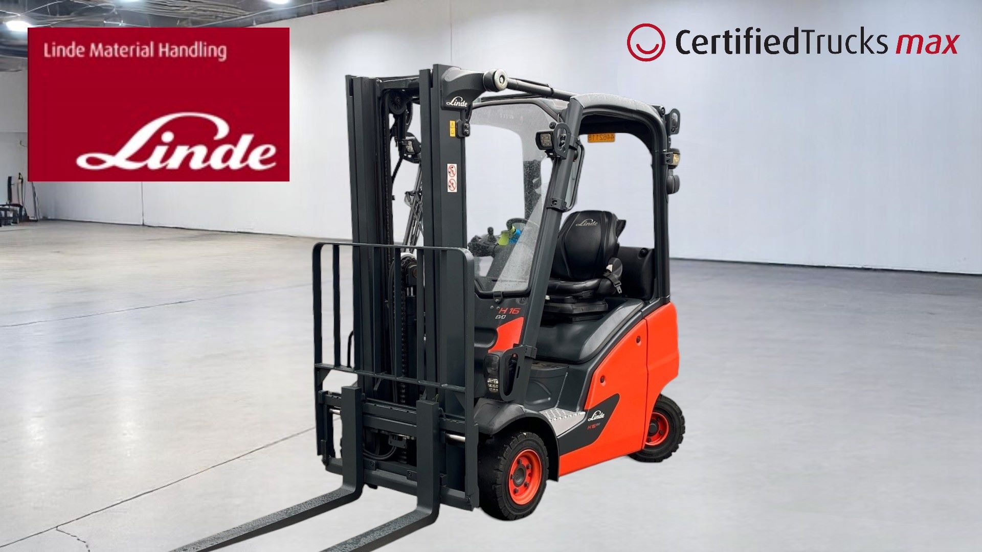 Linde Certified Used MAX Forklift H16D - 2020 - 1713 hrs