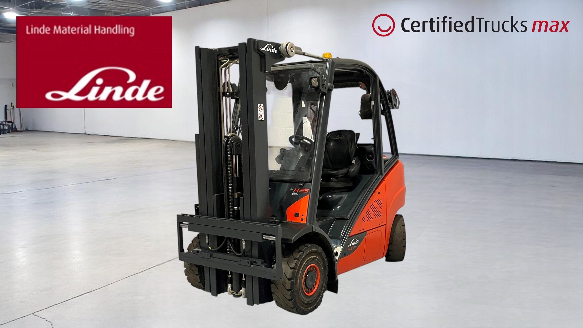 Linde Certified Used MAX Forklift H25D - 2020 - 1380 hrs