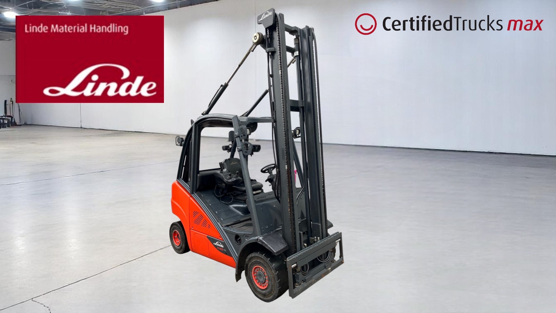 Linde Certified Used MAX Forklift H25D - 2020 - 3966 hrs Linde Certified Used MAX Forklift H25D - 2020 - 3966 hrs