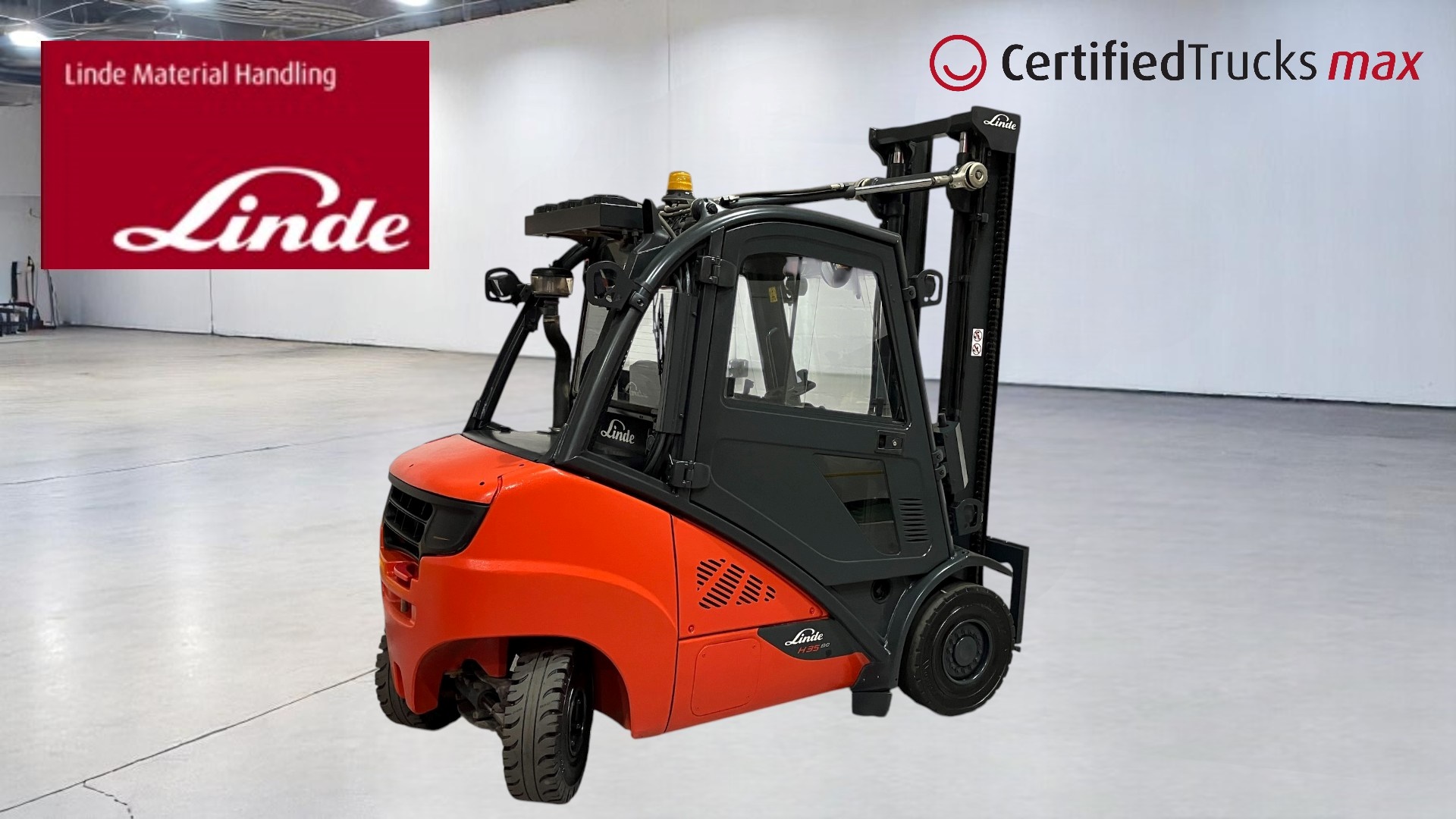 Linde Certified Used MAX Forklift H35D - 2017 - 5753 hrs
