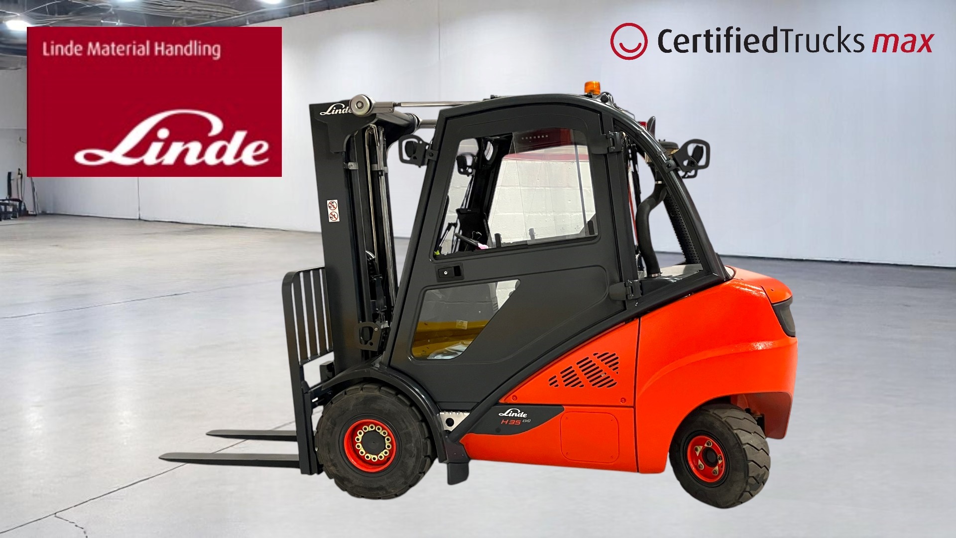 Linde Certified Used MAX Forklift H35D - 2020 - 752 hrs