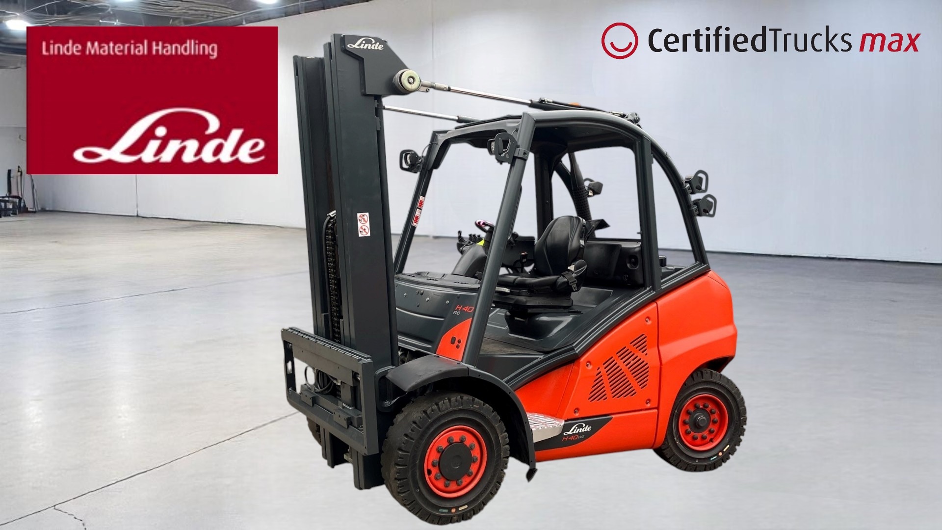 Linde Certified Used MAX Forklift H40D - 2020 - 3642 hrs