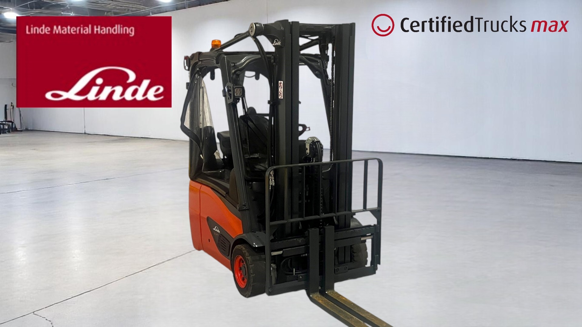 Linde Certified Used MAX Forklift E14EVO - 2023 - 808 hrs
