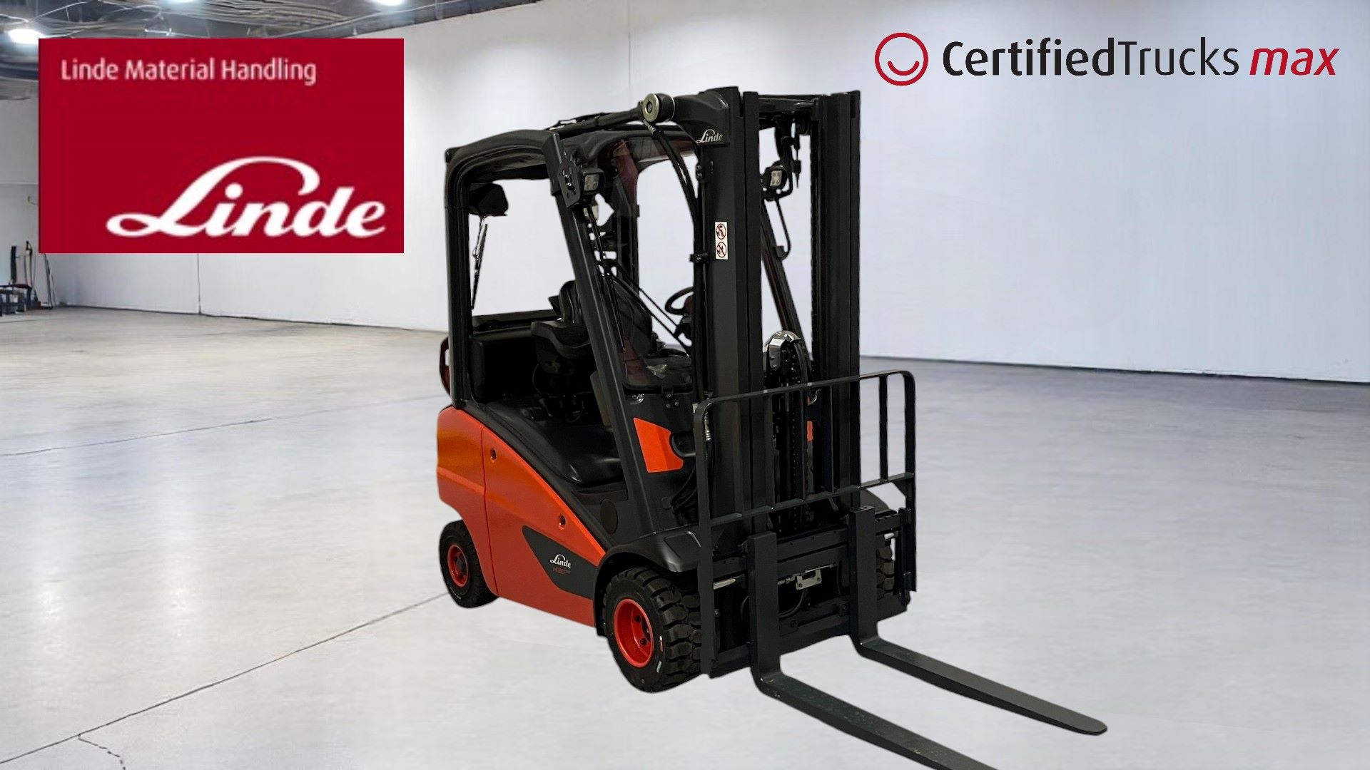 Linde Certified Used MAX Forklift H20T - 2021 - 3181 hrs