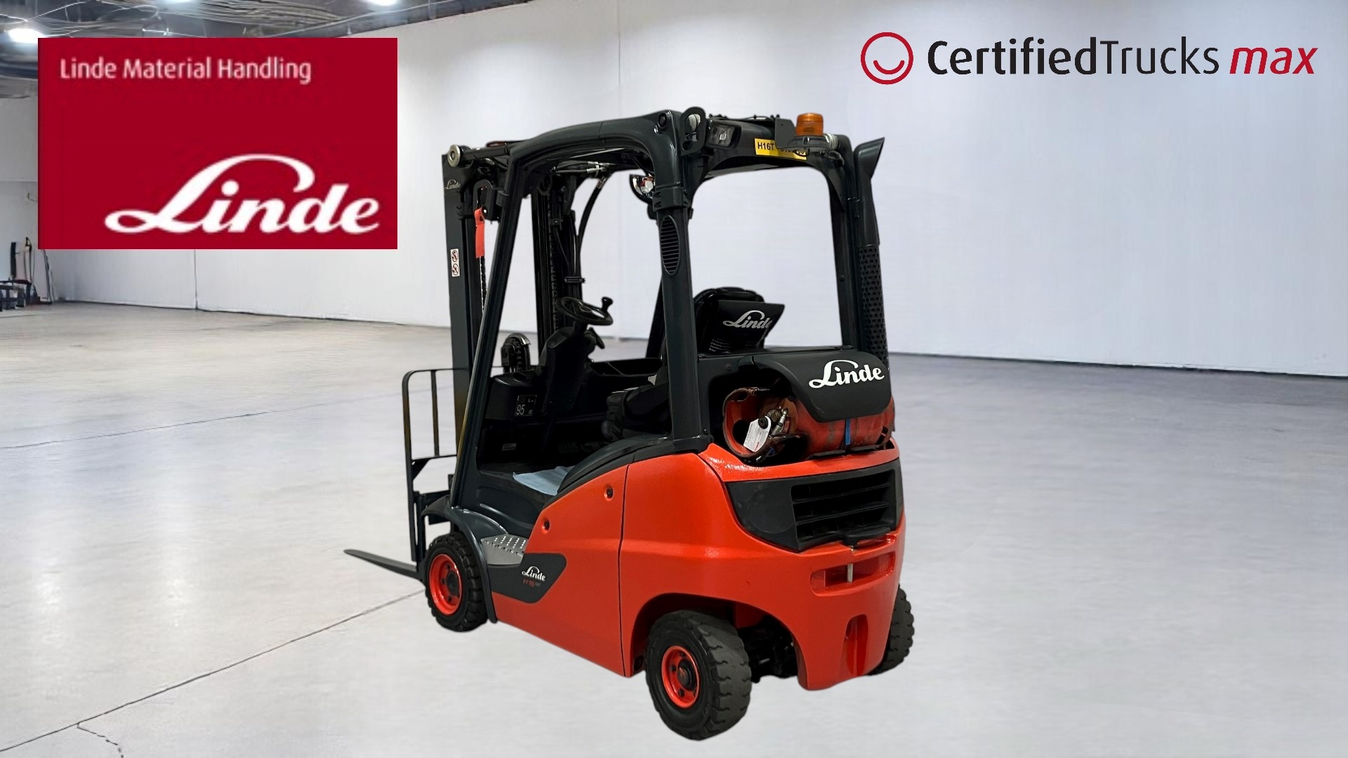 Linde Certified Used MAX Forklift H16T - 2022 - 930 hrs Linde Certified Used MAX Forklift H16T - 2022 - 930 hrs