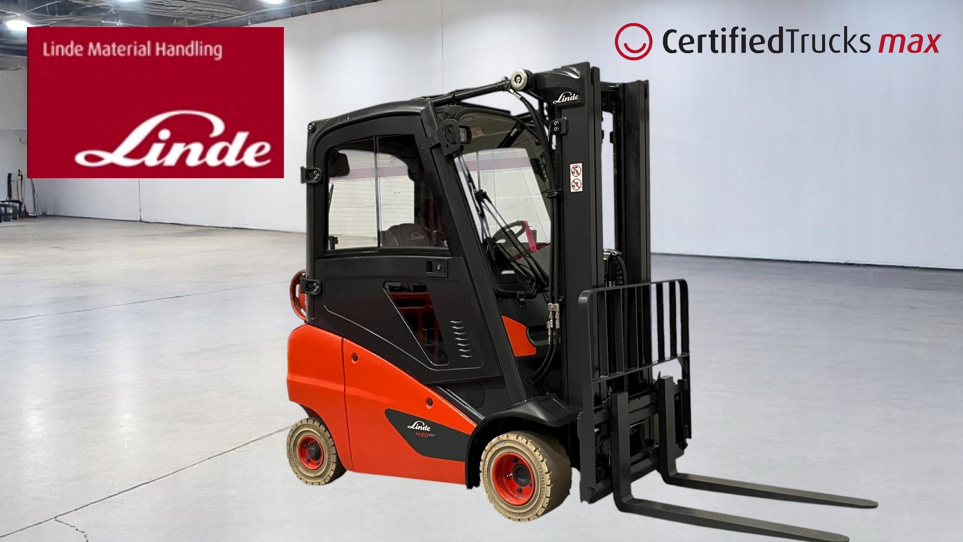 Linde Certified Used MAX Forklift H20T - 2023 - 942 hrs Linde Certified Used MAX Forklift H20T - 2023 - 942 hrs