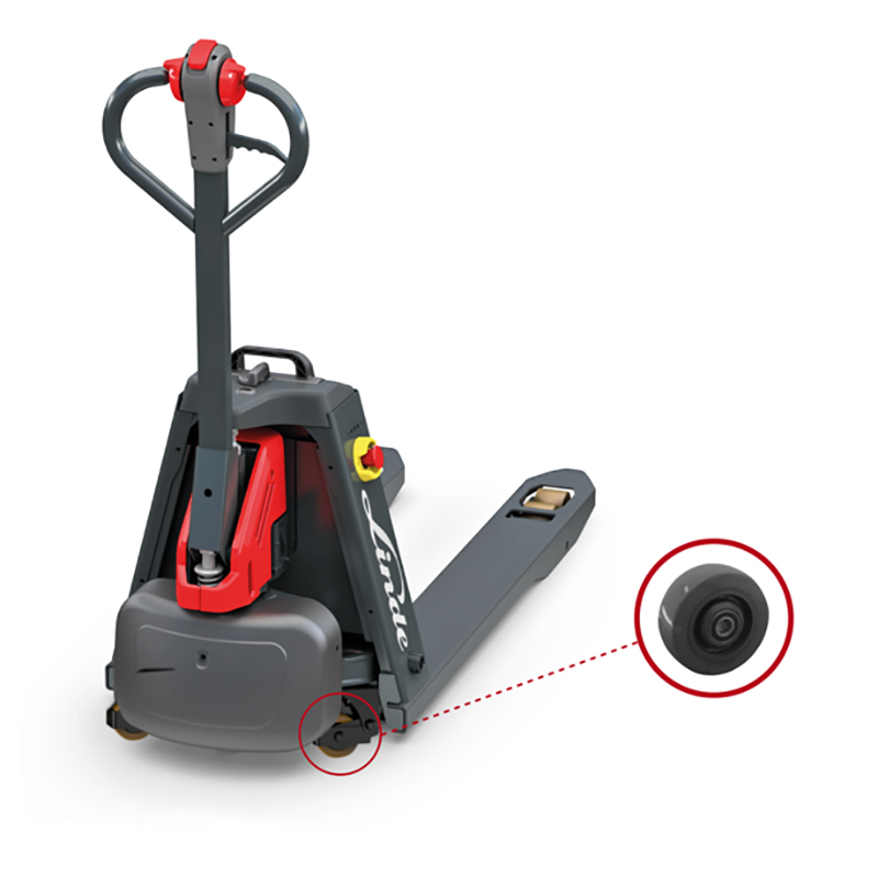 MT15C alacsony emelésű raklapszállító támasztókerékkel MT15C alacsony emelésű raklapszállító támasztókerékkel