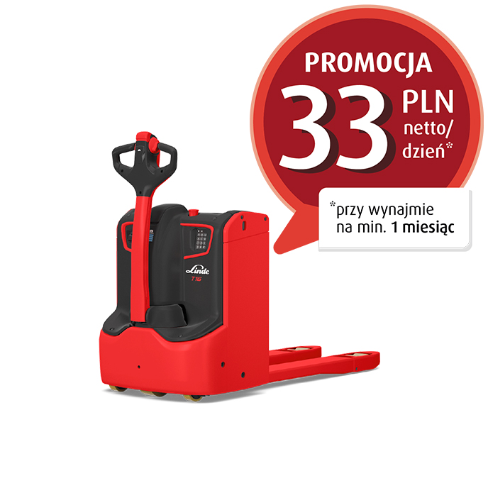Wózek widłowy paletowy T16 - 1.6 t Wózek widłowy paletowy T16 - 1.6 t