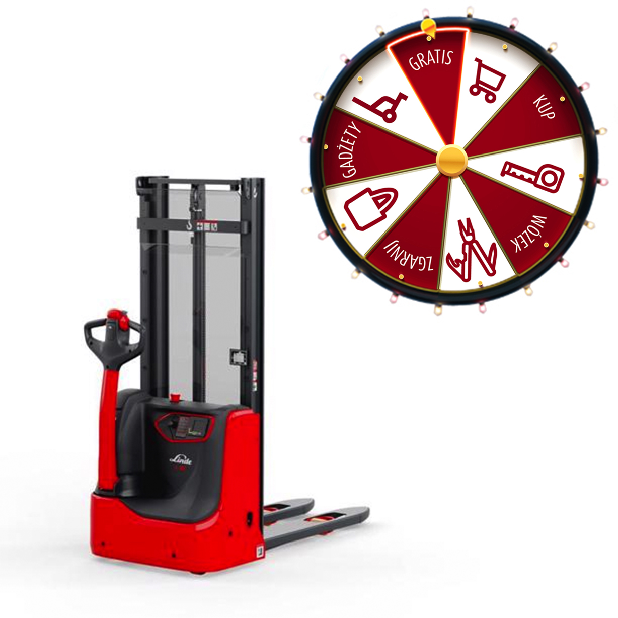 Wózek podnośnikowy prowadzony pieszo L10B