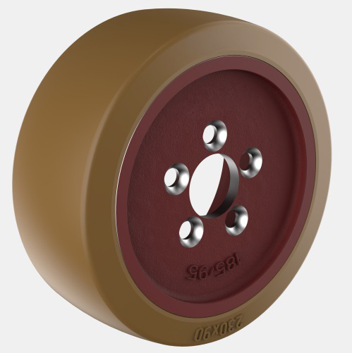 Koło napędowe PU 230x90 do wózków Linde T 1153 i L 1173 Koło napędowe PU 230x90 do wózków Linde T 1153 i L 1173