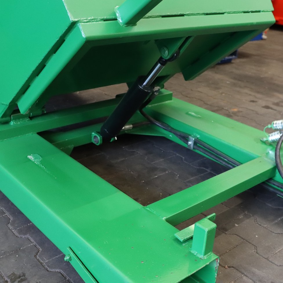 Opcjonalny wyładunek hydrauliczny do kontenera TK