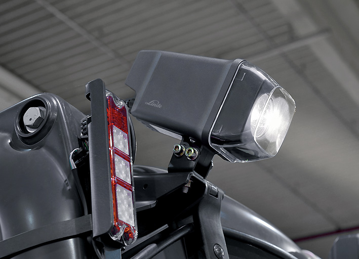 Linde TruckSpot™ - opozorilni projektor za viličar