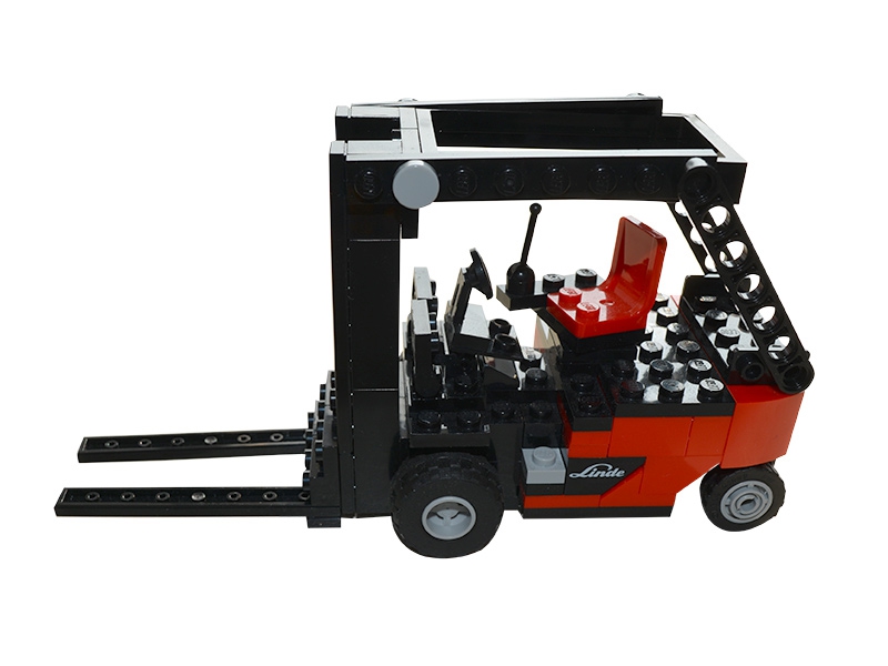 LEGO roadster model