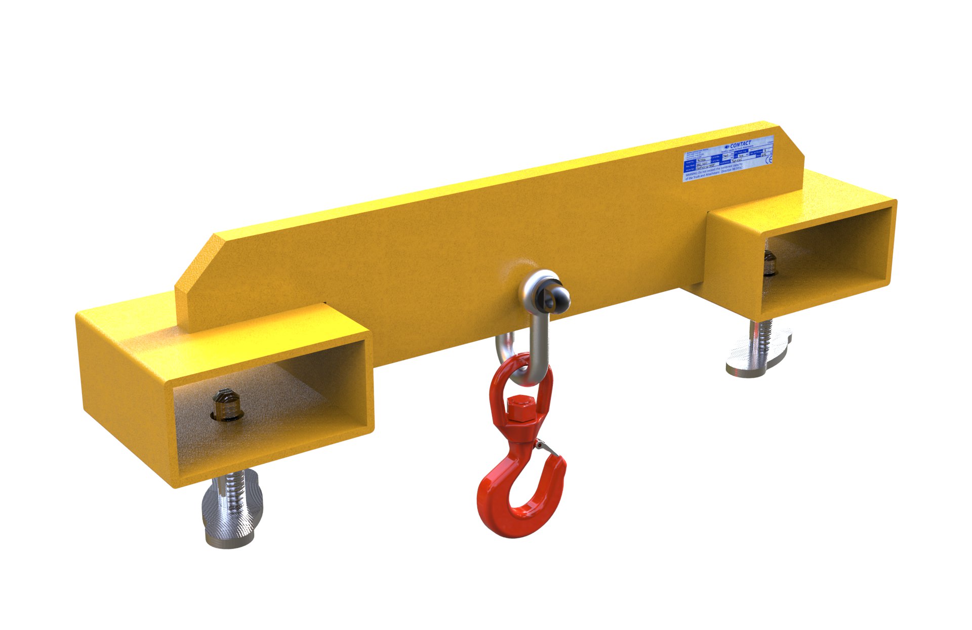 Adjustable Fork Mounted Hook 1000Kg image_1