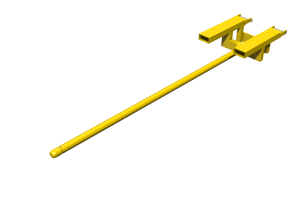 Fork Mounted Carpet Pole 70mm image_1