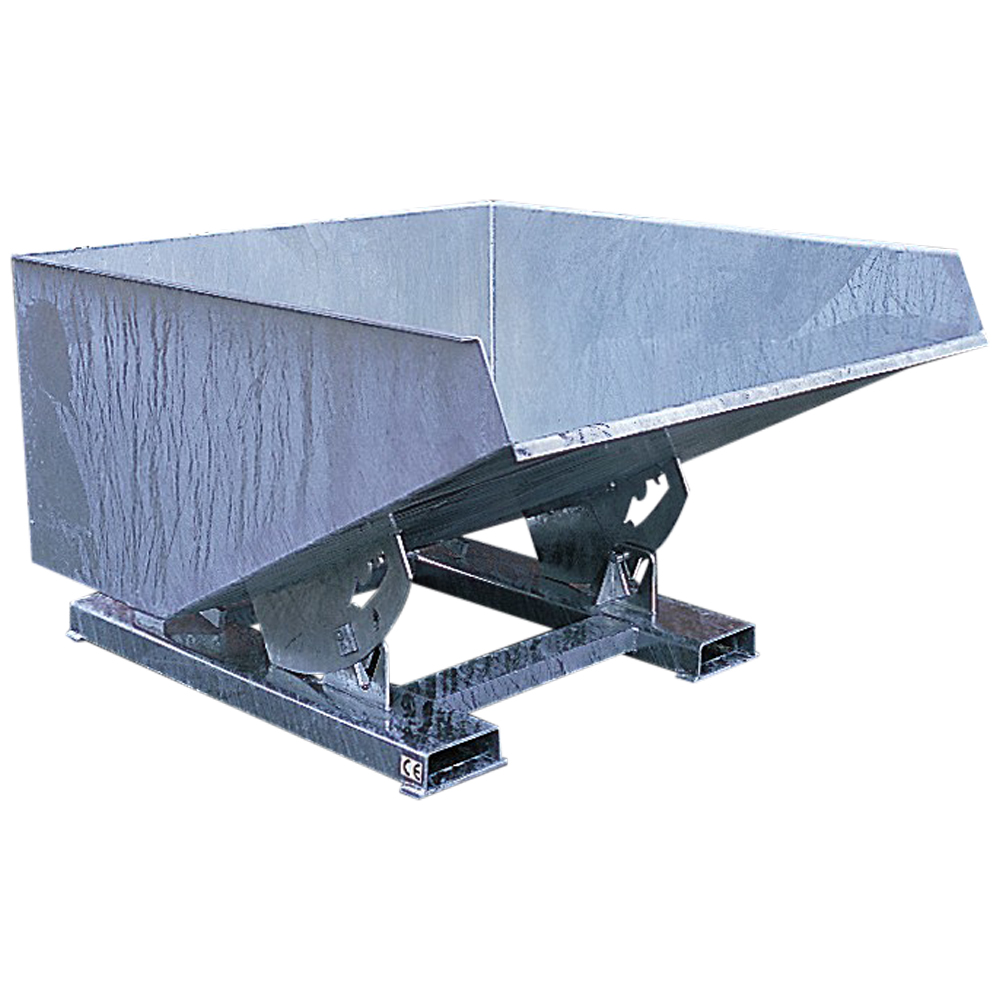 Roll Forward Tipping Skip - Galvanised