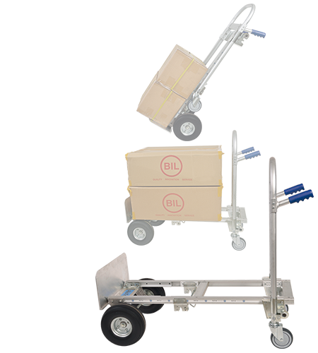 AluTruk 2 in 1 Convertible Sack Truck / Platform Trolley